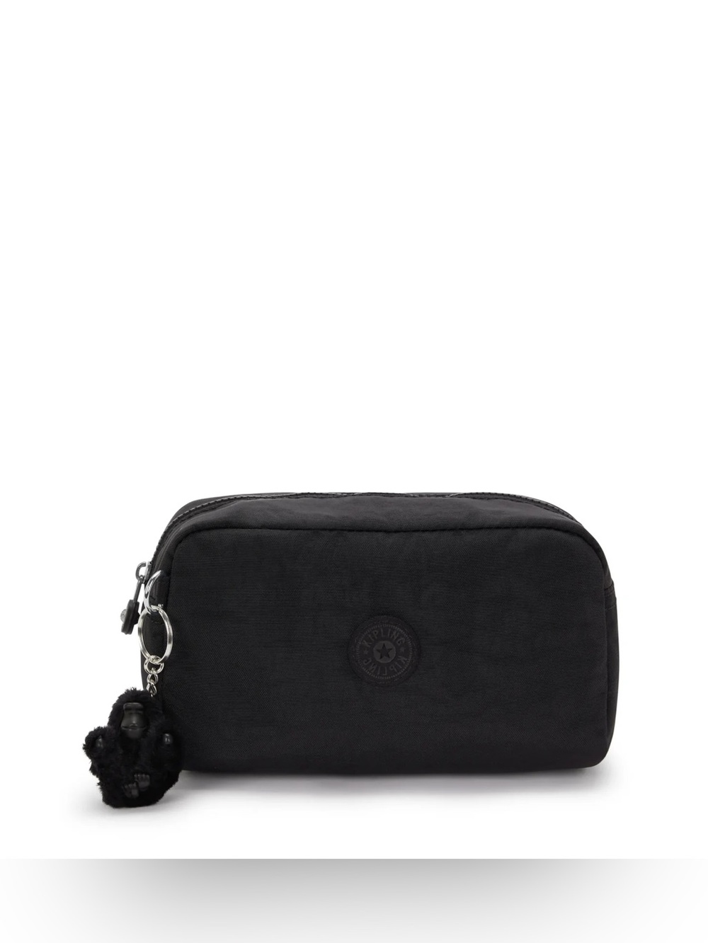 Kipling Gleam Pouch with Monkey Keychain